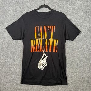 Jeffree Star Cosmetics Graphic TShirt Adult‎ Medium Black Cant Relate Grunge Tee